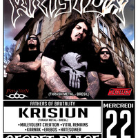 KRISIUN + MALEVOLENT CREATION + VITAL REMAINS + KARNAK + EREBOS + HATESOWER
