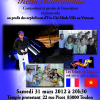 Concert de piano solo par Rémi Bauchmann compositeur