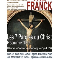 Concert de Pâques : César Franck et Händel