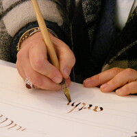 Atelier de Calligraphie latine de la Galerie Méridienne