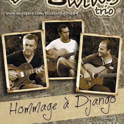 blueswing trio formation jazz manouche dans le vaucluse