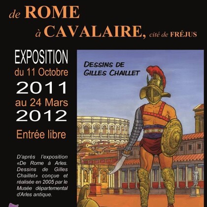 De Rome à Cavalaire , dessins de Gilles Chaillet