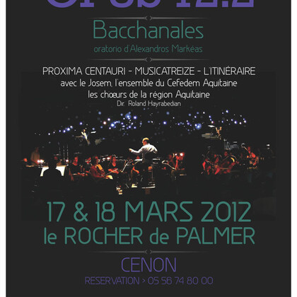 Opus 12.2 : Bacchanales