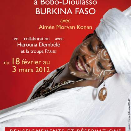 stage de danse africaine à Bobo-Dioulasso, Burkina Faso