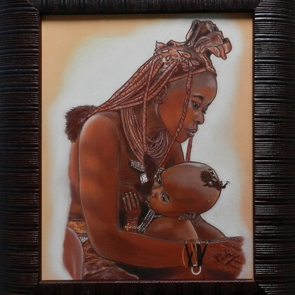 Exposition Oeuvres de Nadi au Crédit Mutuel de Bretagne de Saint Avé (56)