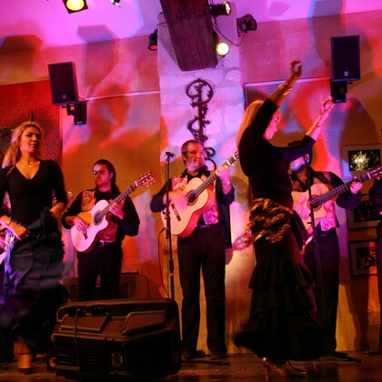 Feria flamenco gipsy a courchevel  2012