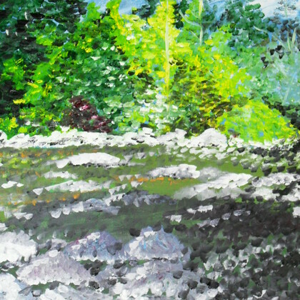 je cherche à exposer mes toiles "huiles"