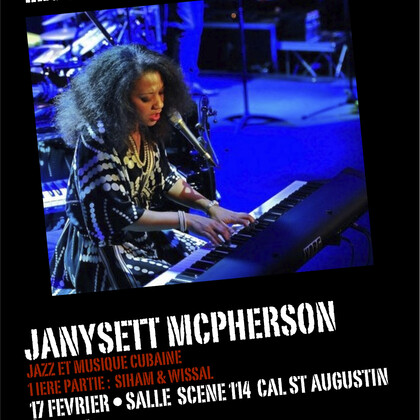 SOIREE JAZZ ET MUSIQUE CUBAINE avec Janysett MCPHERSON