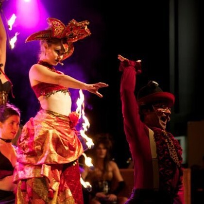 La troupe du Cabaret Privilège