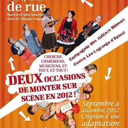 Stage de Création d'un spectacle de rue