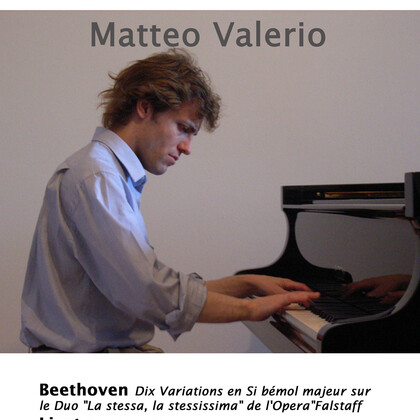 Récital de piano : Matteo Valerio