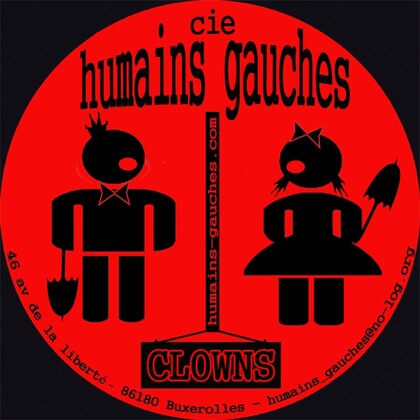  Compagnie Humains Gauches - clowns  - art de la rue - spectacle de rue - stage clown 