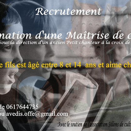 les petits chanteurs de Belval recrutement