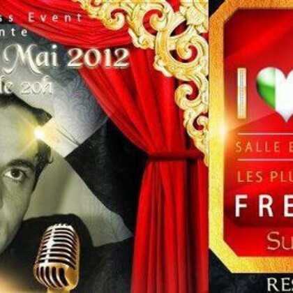 Concert FRED'ANGELO "I LOVE ITALIA" 26 mai 2012 à St Victoret 