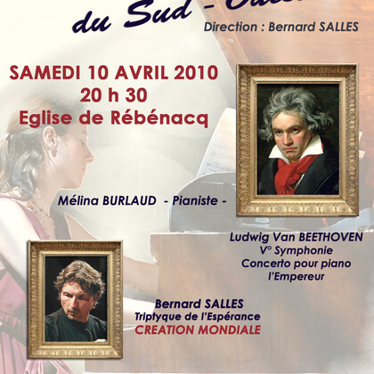 OSSO Concert SOLISTE avec Création Mondiale de B.SALLES