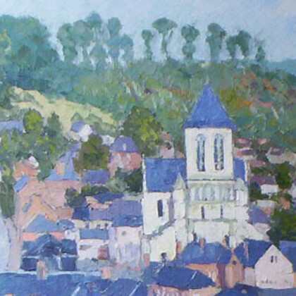 Ex pot de peinture Agnès Dortu