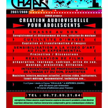 CHAAK : ATELIERS DE CREATION AUDIOVISUELLE