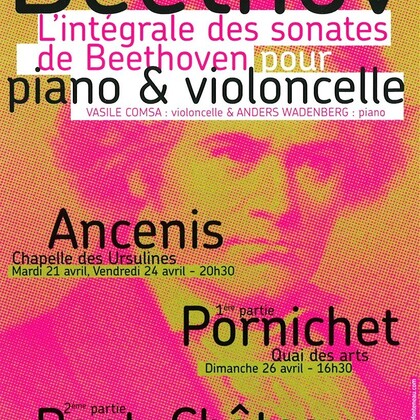 Integrale des sonates de beethoven pour piano et violoncelle