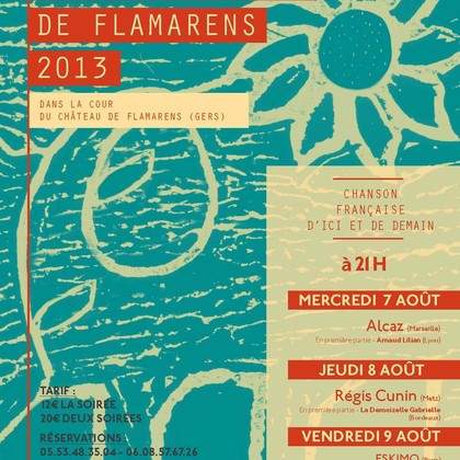 les musicales de flamarens 2013