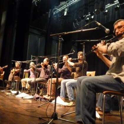 Ensemble de musique bretonne à Sizun