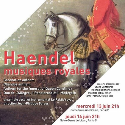 Haendel, Musiques royales