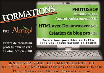 Devenir webmaster : Photoshop et Dreamwaver - 115h - DIF /CIF