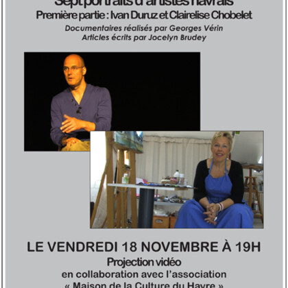 Sept portraits d'artistes havrais
