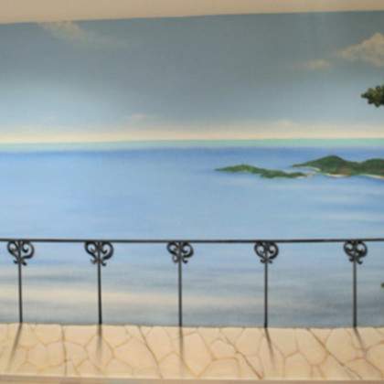 Peinture Décorative : Paysage Trompe l oeil et Lettrages GRAFFITI