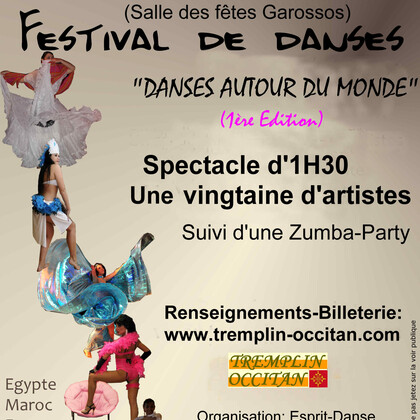 Festival "Danses Autour du Monde" 1ère Edition 30 juin 2012