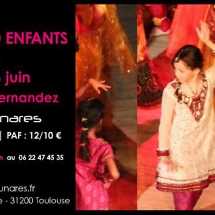 Stage de Bollywood enfants de 7 à 12 ans avec Sabine Fernandez