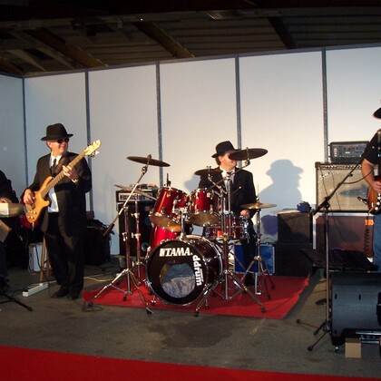 Groupe de blues autentique