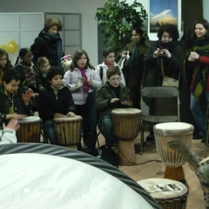 Cours enfant/ado de percussion Africaine 