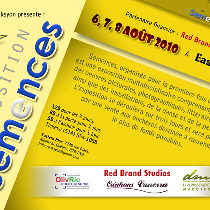 SEMENCES (Exposition du groupe Re:aksyon