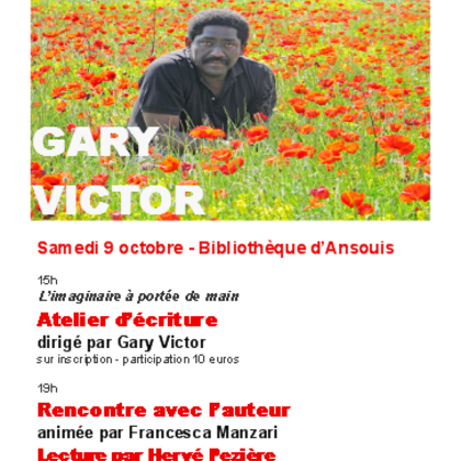 Recnontre avec Gary Victor