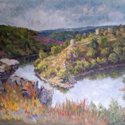 Ex pot de peinture Agnès Dortu