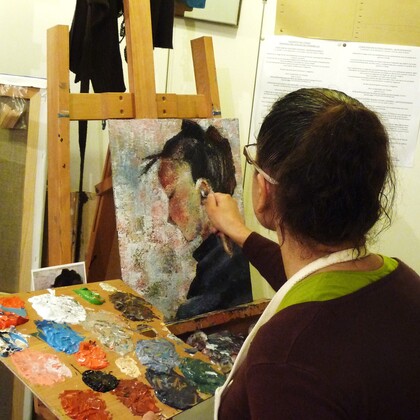 Stage d'été: la peinture au couteau