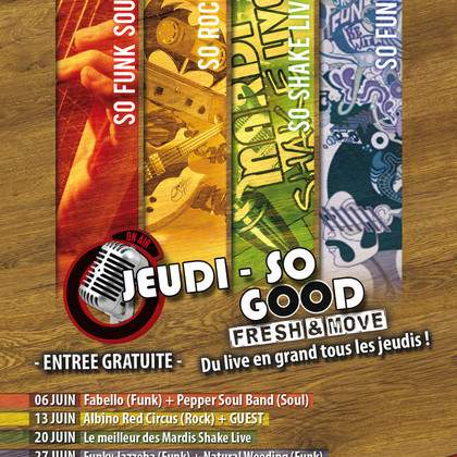 Jeudi So Good au Blogg