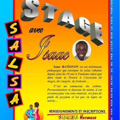 STAGE DE SALSA CUBAINE avec ISAAC