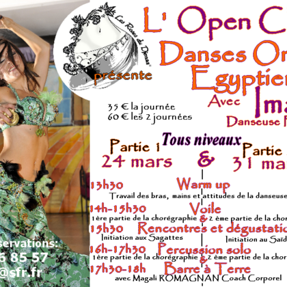 Open class de danses orientales Egyptiennes à Marseille les 23 et 30 juin 2012
