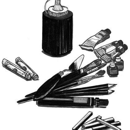 Atelier d'art plastiques - Technique évolutive -