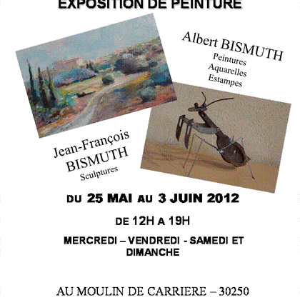 Exposition au Moulin de Carrière d'Aubais