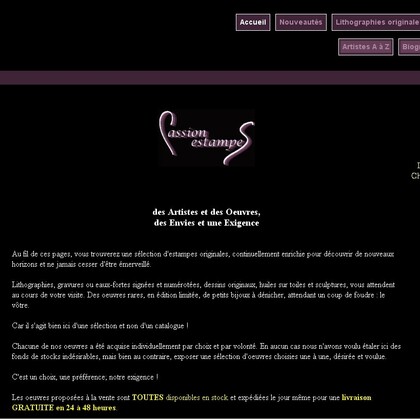 Galerie Passion Estampes