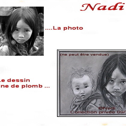 REALISATION DE PORTRAITS D'APRES PHOTO