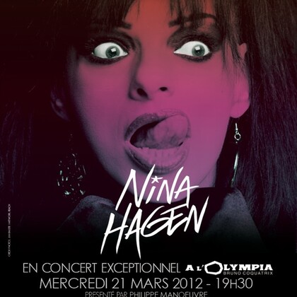 NINA HAGEN CONCERT À L’OLYMPIA FESTIVAL ROCK THE GIBUS