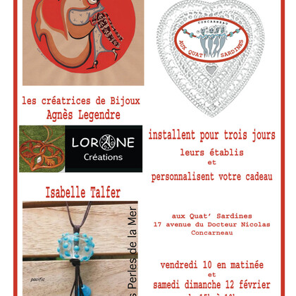 saint valentin aux quat'sardines