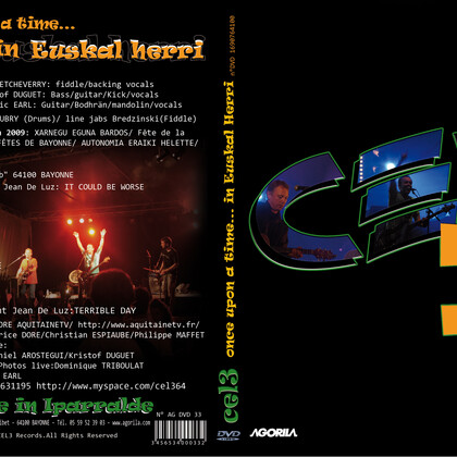 dvd CEL3 "once upon a time in ... Euskal Herrri" sortie le 7 juin