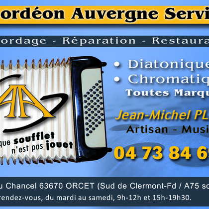 Accordéon Auvergne Services : location d'accordéons