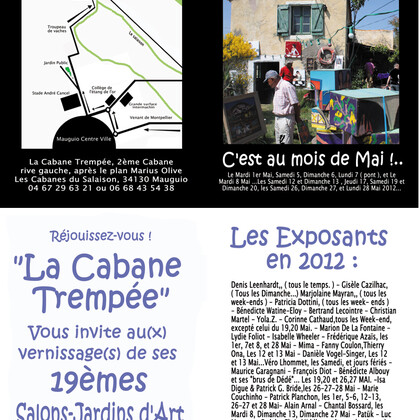 19 èmes salons-Jardins d'Art de "La Cabane Trempée"