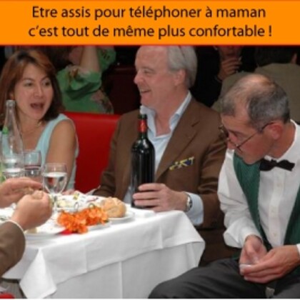 Faux serveur ou serveur fou pour votre dejeuner ou diner, animation décalée et originale!