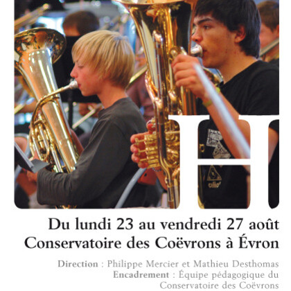 Stage d'orchestre d'harmonie
